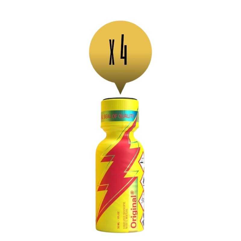 Pack Poppers Original 30ml x4 Pack Poppers Original 30ml x4