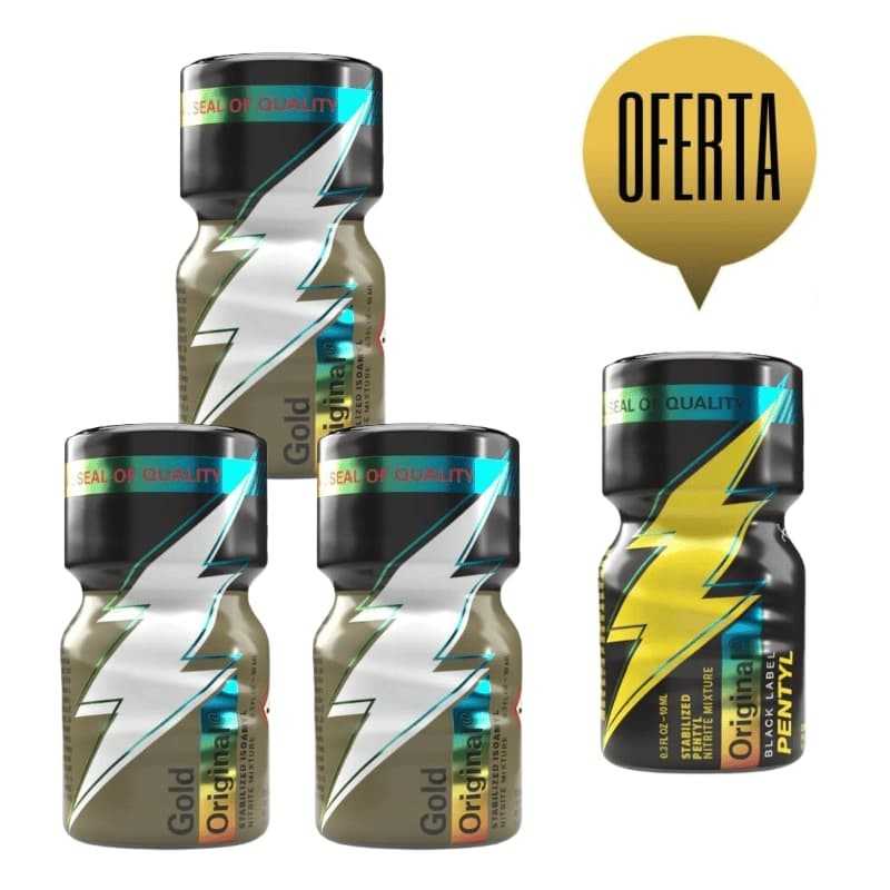 Pack Poppers Gold Amilo