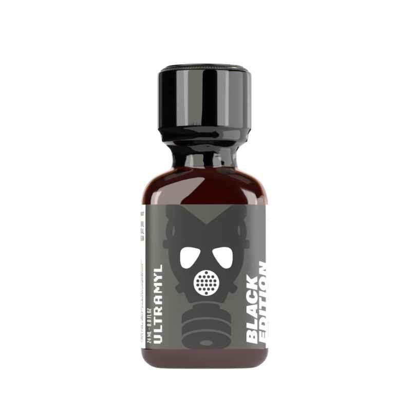 Poppers Ultramyl Black Edition 24ml – la máxima pureza del amilo vegetal en formato generoso